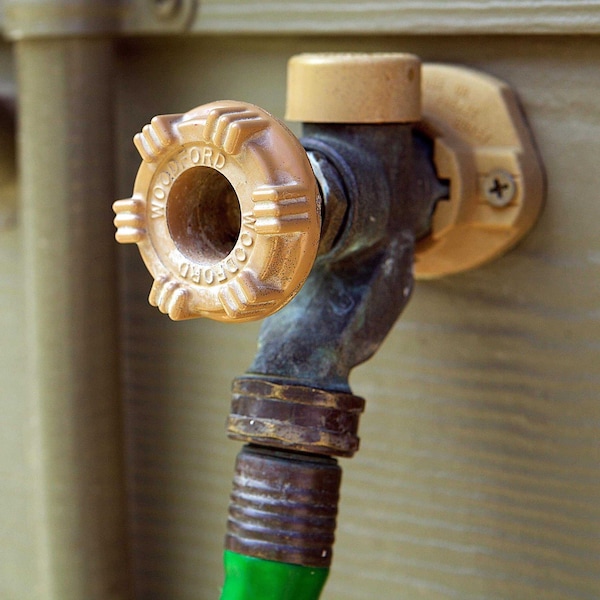 1/2 in. MPT x 1/2 in. FSWT x 20 in. L Freezeless Brass Model 17 Anti-Siphon Sillcock